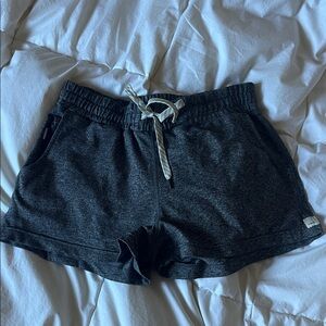 Dark heather Gray Vuori sweat Shorts